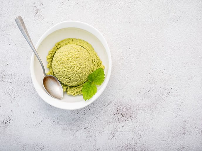 Helado de té matcha 6 Helado de té matcha